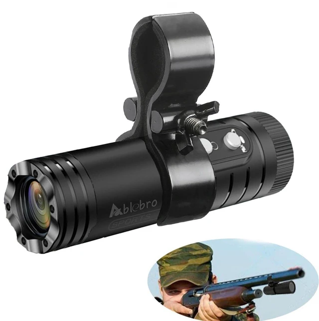 Main image of Action Video Camera, Shotgun Cam WiFi APP Share 1080P HD Recording for Shooting/Fishing/Clay Pigeons/Bow Hunting Helmet Cam Sport Camera for Riding Skiing Climbing