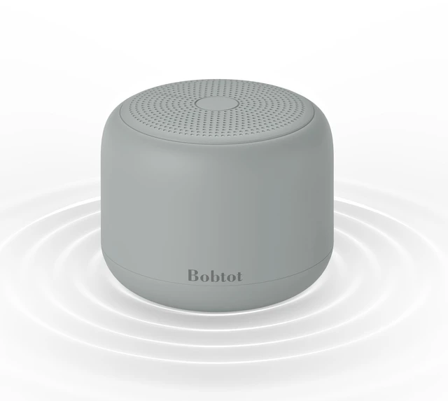 Main image of Portable Bluetooth Speakers with Strap Mini Speaker, Dark Gray IPX5 Waterproof, 20 Hours Playtime, Built-In Microphone, Wireless Speaker for Music, Podcasts, Videos, Travel