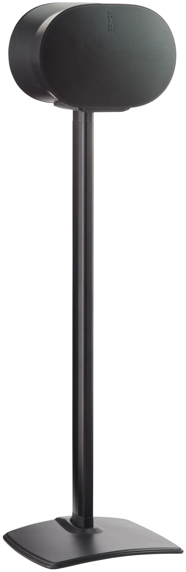 Main image of Speaker Stand for Sonos Era 300 - Fixed Sonos Speaker Stand w/Easy 3 Step Assembly - Includes All Hardware, Carpet Spikes & Rubber Feet - Black Single Stand