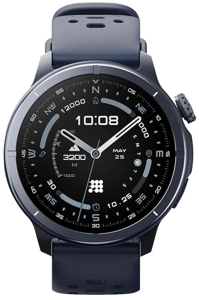 Main image of Aura Pro 2 Smartwatch, 1.48 AMOLED HD Blue Built-in GPS, Offline Maps, VITA AI, AI Coach, Readiness Score, Health Snap, Sleep Score, 5ATM, 10-Day Battery