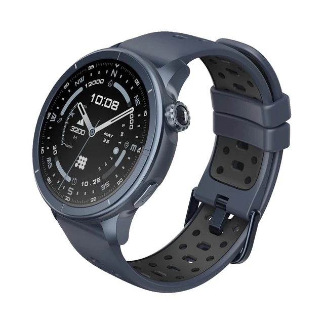 Alt view image 2 of 7 - Aura Pro 2 Smartwatch, 1.48 AMOLED HD Blue Built-in GPS, Offline Maps, VITA AI, AI Coach, Readiness Score, Health Snap, Sleep Score, 5ATM, 10-Day Battery