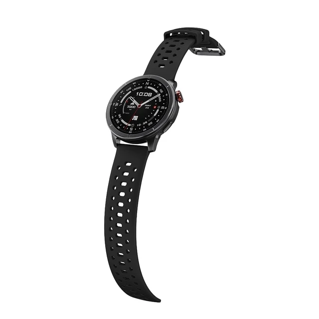 Alt view image 3 of 7 - Aura Pro 2 Smartwatch, 1.48 AMOLED HD Obsidian Black Built-in GPS, Offline Maps, VITA AI, AI Coach, Readiness Score, Health Snap, Sleep Score, 5ATM, 10-Day Battery