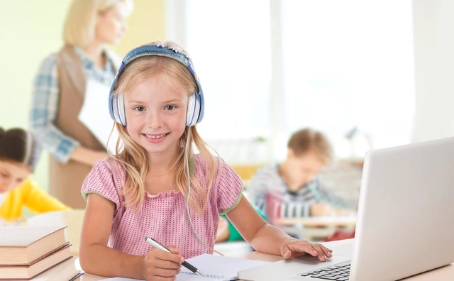 Alt view image 5 of 6 - Disney Frozen Kids Headphones with 3.5mm Jack, Wired Headphones for School, Home or Travel