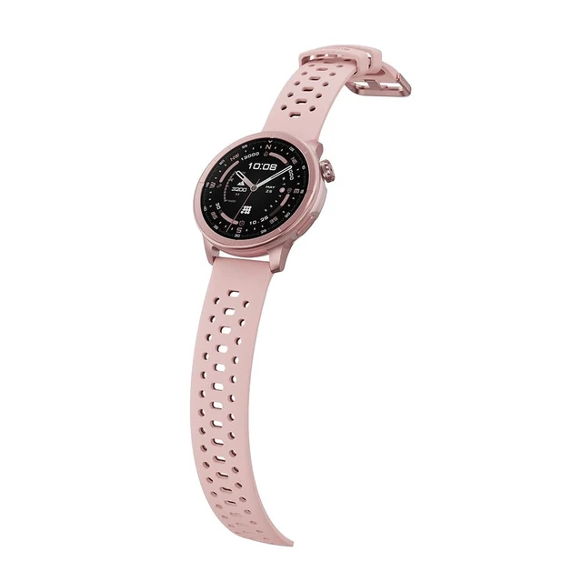 Alt view image 3 of 7 - Aura Pro 2 Smartwatch, 1.48 AMOLED HD Rose Gold Built-in GPS, Offline Maps, VITA AI, AI Coach, Readiness Score, Health Snap, Sleep Score, 5ATM, 10-Day Battery