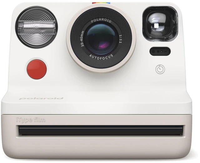 Main image of Now 2nd Generation I-Type Instant Film Camera - Vintage White (9130)