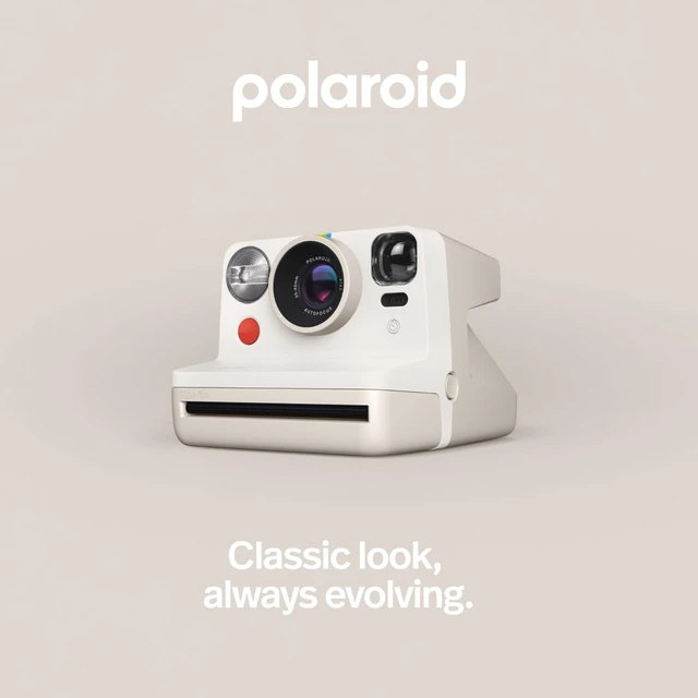 Alt view image 5 of 7 - Now 2nd Generation I-Type Instant Film Camera - Vintage White (9130)