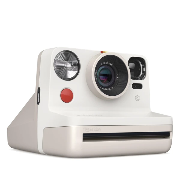 Alt view image 2 of 7 - Now 2nd Generation I-Type Instant Film Camera - Vintage White (9130)