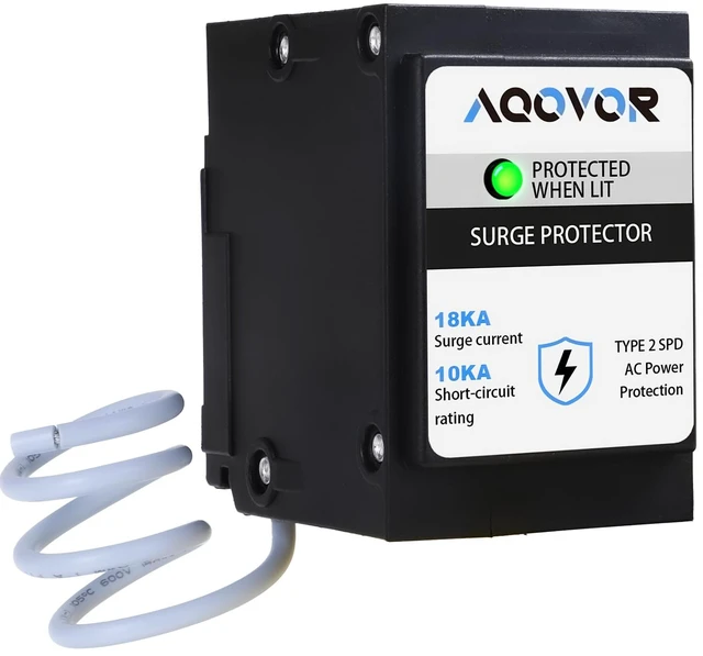 Alt view image 3 of 7 - Type BR Whole-Panel Circuit Breaker Surge Protective Device (1-Pack)