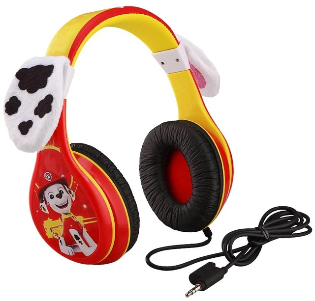 Alt view image 5 of 5 - Paw Patrol Marshall Kids Headphones, Wired Headphones Compatiable with 3.5mm Jack, Children's Earphones for School, Home, or Travel