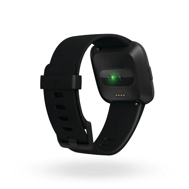 Alt view image 5 of 7 - Versa Smart Watch, Black/Black Aluminium, One Size (S & L Bands Included)