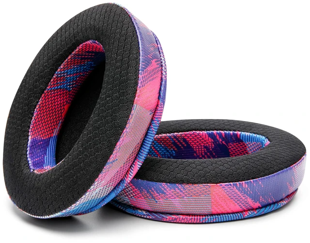 Alt view image 6 of 7 - Freeze Arctis Nova - Cooling Gel Earpads for Arctis Nova Pro Wired, 7, 5 Made by Wicked Cushions Also fits Nova 4, 3, 1 (Does Not Fit Nova Pro Wireless). Fabric, Cooling Gel Speed Racer