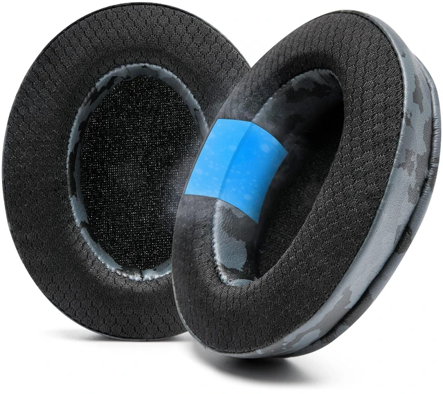 Main image of Freeze Arctis Nova - Cooling Gel Earpads for Arctis Nova Pro Wired, 7, 5 Made by Wicked Cushions Also fits Nova 4, 3, 1 (Does Not Fit Nova Pro Wireless). Fabric, Cooling Gel Black Camo