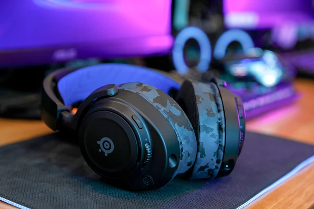 Alt view image 3 of 7 - Freeze Arctis Nova - Cooling Gel Earpads for Arctis Nova Pro Wired, 7, 5 Made by Wicked Cushions Also fits Nova 4, 3, 1 (Does Not Fit Nova Pro Wireless). Fabric, Cooling Gel Black Camo