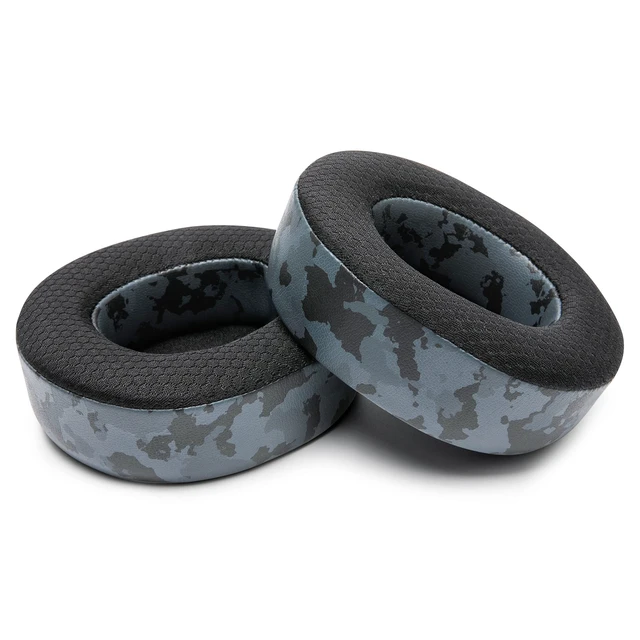 Alt view image 7 of 7 - Freeze Arctis Nova - Cooling Gel Earpads for Arctis Nova Pro Wired, 7, 5 Made by Wicked Cushions Also fits Nova 4, 3, 1 (Does Not Fit Nova Pro Wireless). Fabric, Cooling Gel Black Camo