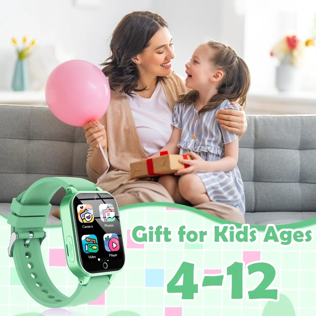 Alt view image 6 of 7 - Smart Watch for Kids, 26 Puzzle Games HD Touch Screen Alarm Clock Camera Multi-function touch watch, birthday toy gift for boys girls aged 4-12 years old