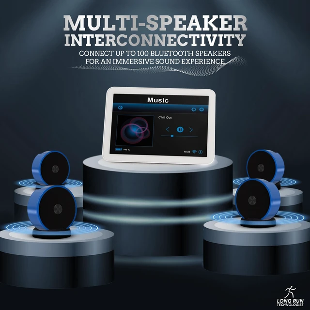 Alt view image 2 of 7 - Paired Bluetooth Speakers - Surround Sound Stereo Pairing Linkable for Home TV Car