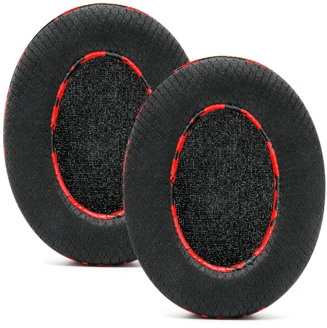 Alt view image 7 of 7 - Freeze Arctis Nova - Cooling Gel Earpads for Arctis Nova Pro Wired, 7, 5 Made by Wicked Cushions Also fits Nova 4, 3, 1 (Does Not Fit Nova Pro Wireless). Fabric, Cooling Gel Red Camo