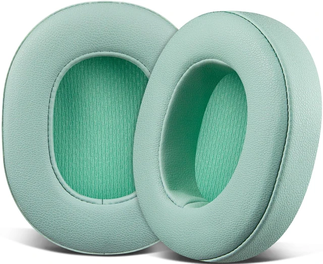 Main image of Replacement Earpads for Skullcandy Hesh 3/ANC/Evo & Crusher Wireless/540/ANC/Evo & Venue ANC Over-Ear Headphones, Ear Pads Cushions with Protein Leather, Noise Isolation Foam - Preppy Sage