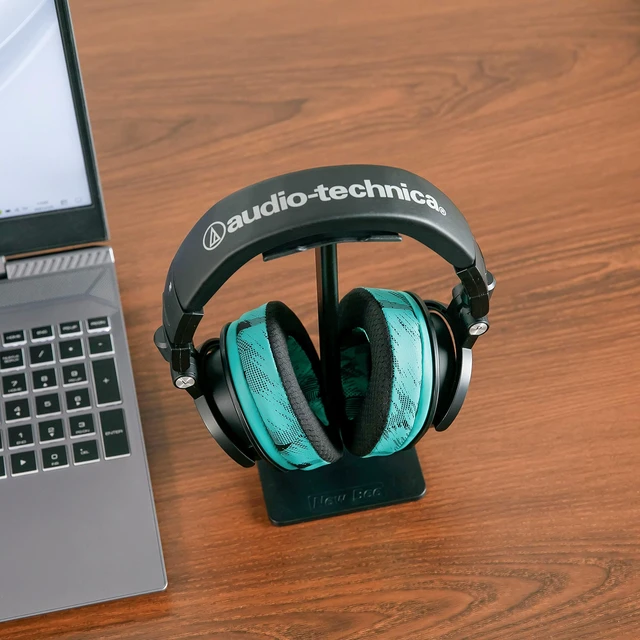 Alt view image 3 of 7 - Freeze - Cooling Gel Earpads for ATH M50X / SteelSeries Arctis/HyperX Made by Wicked Cushions Fits SteelSeries Arctis, ATH M50X, Turtle Beach Stealth & More. Cooler for Longer Speedracer Cyan