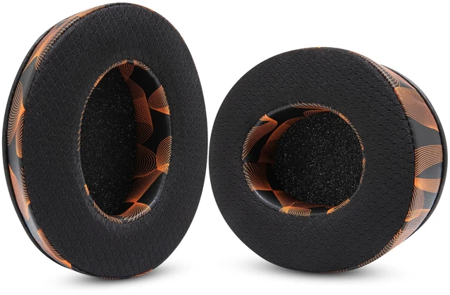 Alt view image 6 of 7 - Freeze - Cooling Gel Earpads for ATH M50X / SteelSeries Arctis/HyperX Made by Wicked Cushions Fits SteelSeries Arctis, ATH M50X, Turtle Beach Stealth & More. Cooler for Longer Kinetic Wave