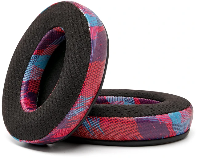 Alt view image 5 of 6 - Freeze - Cooling Gel Earpads for ATH M50X / SteelSeries Arctis/HyperX Made by Wicked Cushions Fits SteelSeries Arctis/ATH M50X, Turtle Beach Stealth & More. Cool for Longer Purple Speed Racer