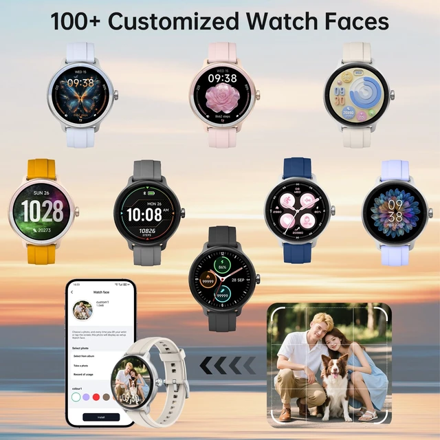 Alt view image 7 of 7 - Smart Watch for Men Women(Answer/Make Calls), Smartwatch Built-in AI Voice, 1.27" HD Fitness Tracker with Heart Rate/Sleep/Step/SpO2 Monitor, 100+ Sports Modes, IP68 Waterproof Watch for Android iOS