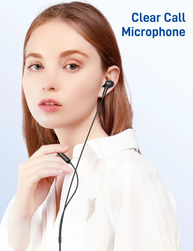 Alt view image 5 of 7 - for Apple MFi-Certified Soft Headphones for Lightning Wired Earbuds HiFi Stereo Magnetic Corded Earphones with Microphone, 3 Ear Buds Tips for Gym, Commuting for iPhone 14 Plus 13 12 11 Pro Max