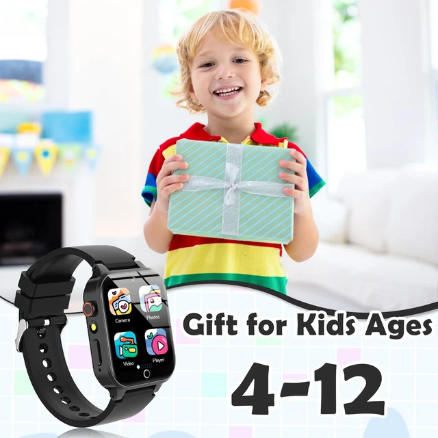 Alt view image 7 of 7 - Kids Games Watch with 26 Puzzle Games HD Touch Screen Alarm Clock Camera Durable touchscreen game watch, Birthday gift toy for kids 4-12 boys girls with alarm