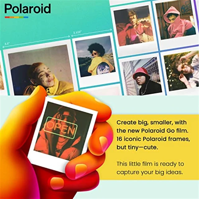 Alt view image 4 of 7 - Go Generation 2 Instant Film mini Camera (White) Bundled with GO Color Film Double Pack, Hard Carrying Case