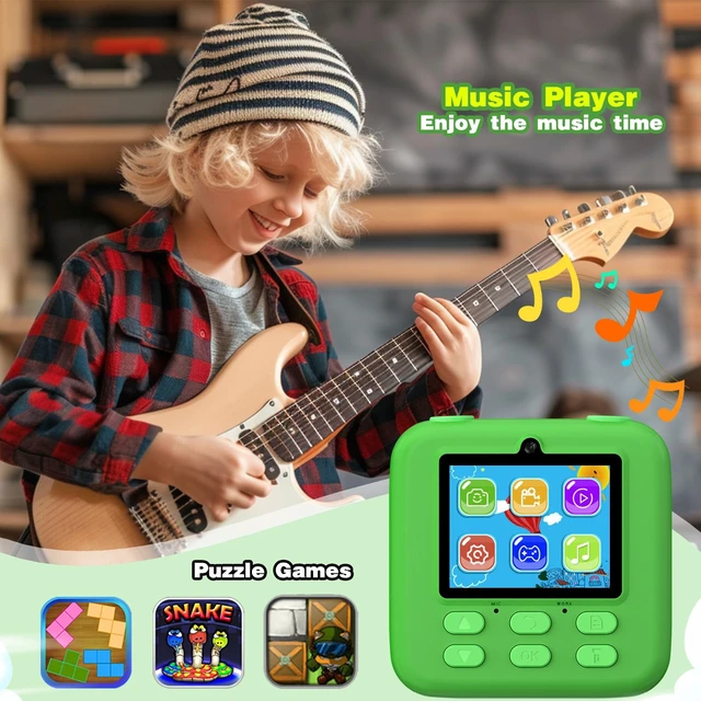 Alt view image 6 of 7 - Kids Camera Instant Print Photo, Birthday Gifts for Girls and Boys, Kids Digital Camera Toys, 1080P HD Video, 3 4 5 6 7 8 9 10 11 12 Year Old Boy Gifts/Girl Gifts