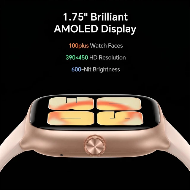 Alt view image 2 of 7 - Smart Watches for Women(Answer/Call), AMOLED Fitness Watch for Women Smart Watch for Android & iPhone Compatible, with 24/7 Heart Rate/Sleep Monitor, 3 ATM Waterproof, 110+ Sport Modes, AI Voice
