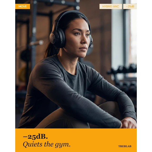 Alt view image 3 of 7 - Z2 Wireless Over Ear Headphones Bluetooth, Hybrid ANC, 58H IPX4 Sweatproof, Foldable with Case, Multipoint BT 5.3, Gaming Mode 65ms, 40mm Driver, 2-3H Charge Time