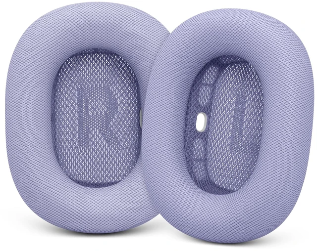 Main image of Upgraded Ear Cushions Replacement Earpads for AirPods Max 1 & 2 Headphones, Protein Leather Ear Pads Ear Covers Cups with Memory Foam and Magnet for AirPods Max 1 & 2 (Purple)