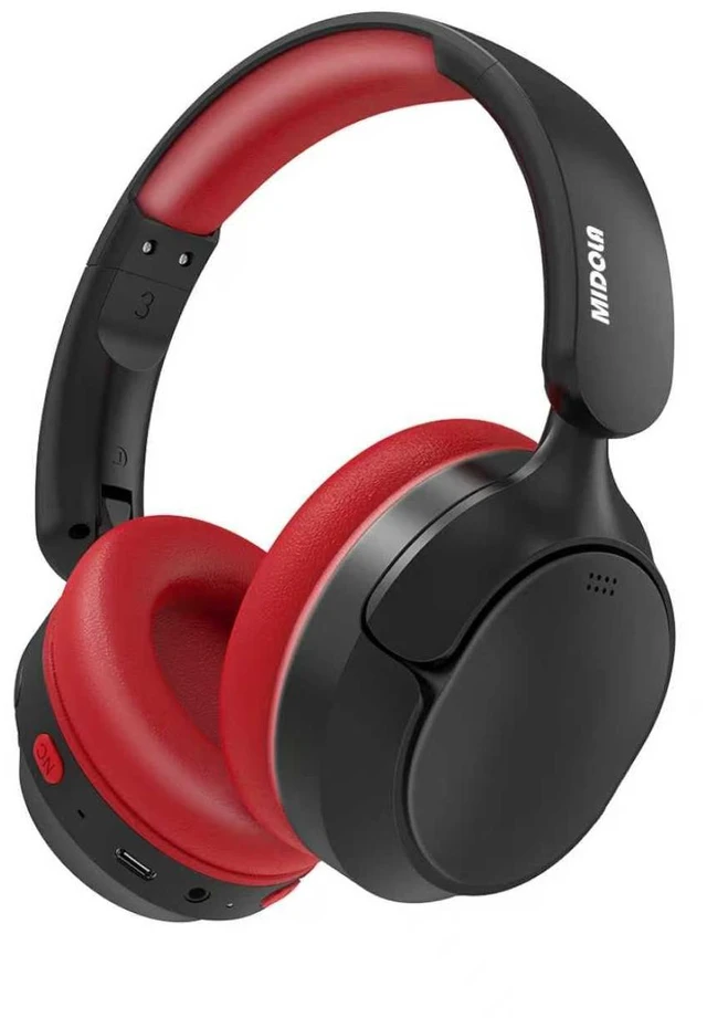 Main image of Kids Bluetooth Headphones Wireless Over-Ear,Active Noise Cancelling,Black 68Hrs,Volume Limit 85/94dB,Built-in Mic,Adjustable Headband Foldable Lightweight for Toddler School Girls Boys,Stereo Sound