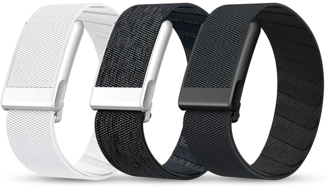 Main image of Breathable Sport Nylon Band Compatible with Whoop 5.0/MG, One, Peak & Life 3 Pack Stretchy Quick-Dry Adjustable Nylon Accessories Straps for Whoop 5.0 MG One,Peak& Life- Black/Grey/White (NOT for 4.0)