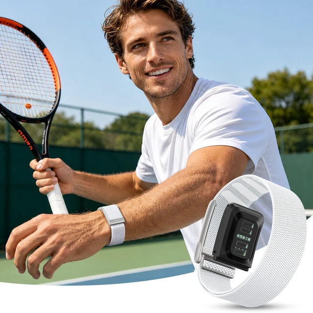 Alt view image 6 of 7 - Breathable Sport Nylon Band Compatible with Whoop 5.0/MG, One, Peak & Life 3 Pack Stretchy Quick-Dry Adjustable Nylon Accessories Straps for Whoop 5.0 MG One,Peak& Life- Black/Grey/White (NOT for 4.0)