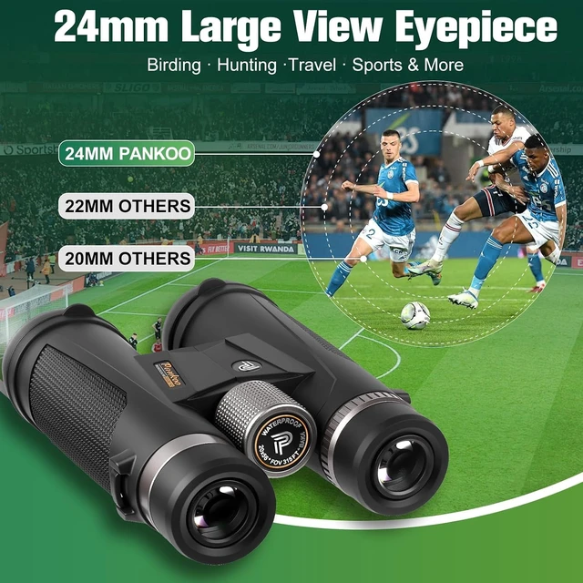Alt view image 6 of 7 - 20x55 Binoculars for Adults High Powered,Convenient Waterproof Large View Waterproof Optics with Clear Low Light Vision, Easy Focus for Hunting, Bird Watching, Concerts, Sports