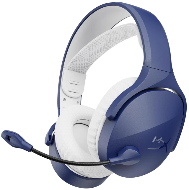 Main image of Cloud Jet Dual Wireless Gaming Headset, 2.4GHz dongle, Bluetooth 5.3, PC, PS5, Mobile, USB-A Light Blue