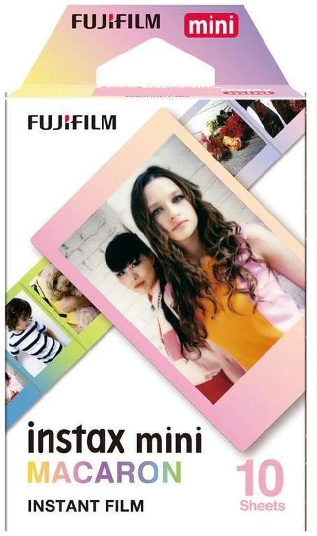 Main image of Instax Mini Macaron Instant Film, 10 Exposures - 3-Pack