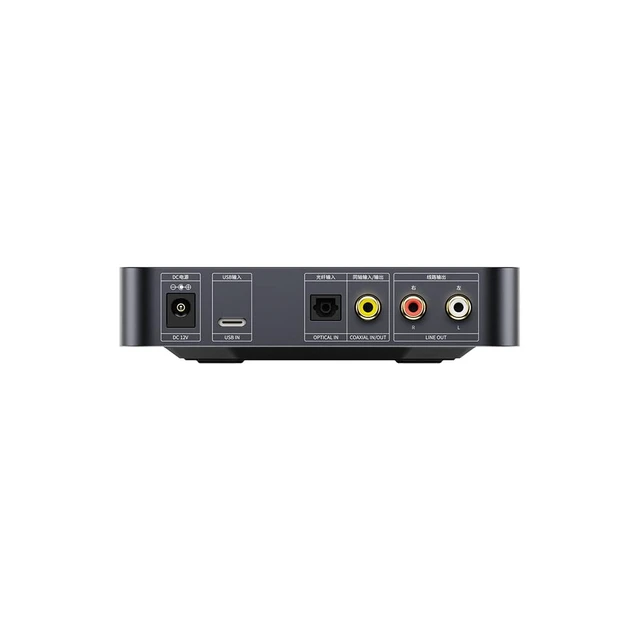 Alt view image 2 of 2 - K11 Desktop 1400mW Power Balanced Headphone DAC & Amplifier 384kHz/24Bit DSD256 for Home Audio/PC 6.35mm/4.4mm/RCA/Coaxial/Optical (Titanium)
