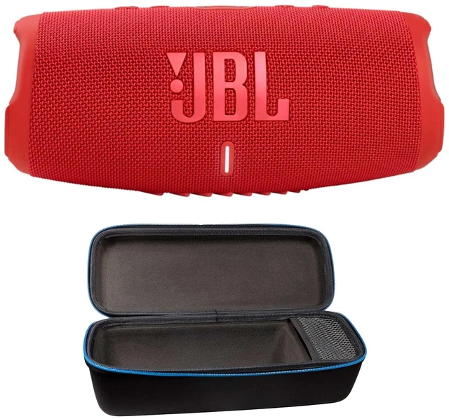 Main image of Charge 5 (Red) + Bundle with divvi! Protective Hardshell Case (Black)