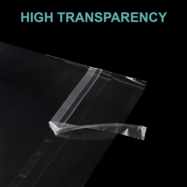 Alt view image 4 of 7 - 100Pack Acid-Free Photo Sleeves Crystal Clear Storage Bags for 12x12 Print Pictures, Photos, Frame Mats (Bag Size: 12 3/8" x 12 3/8")