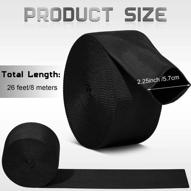Alt view image 2 of 7 - 26 Ft Nylon Hydraulic Hose Protector Sleeve Cover,2.25 Inch Id Abrasion Resistant Wrap for TIG Torch Cables, Expandable Braided Sheath Protects from Heat, Flat Design for Cord Management