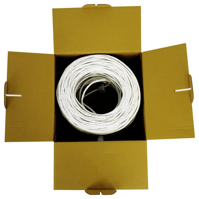 Alt view image 2 of 3 - RCC14-500-2 CL2 14 AWG 500' 4 Conductor CCA Speaker Wire 70V/100V/8 Ohm Compatible, 30% Copper/70% Aluminum, Color-Coded PVC Jacket, Home and Commercial Use