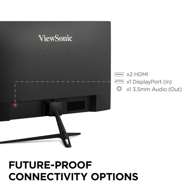 Alt view image 6 of 7 - VX2428A 24 Inch 1080p IPS Gaming Monitor, 180Hz, 0.5ms FreeSync, HDR10, Fast IPS, HDMI, DisplayPort, Eye Care, PS5, Xbox, PC, Anti Glare, Fast Action, Low Input Lag, Streaming Play