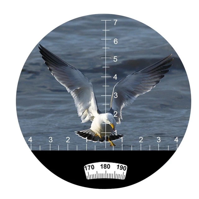Alt view image 5 of 7 - 7x50 HD Waterproof Military Marine Binoculars w/Internal Rangefinder & Compass for,Bird Watching,Boating and More(Black)