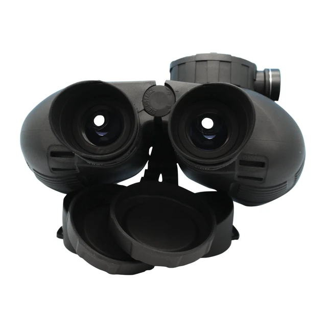 Alt view image 3 of 7 - 7x50 HD Waterproof Military Marine Binoculars w/Internal Rangefinder & Compass for,Bird Watching,Boating and More(Black)