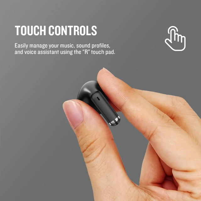 Alt view image 5 of 7 - X25 Wireless Earbuds, Semi-in-Ear Bluetooth 5.3 Headphones Super Bass Sound, Built-in Microphone, Hands-Free Call, 50H Standby Time, Auto Pairing, Compatible with iPhone & Android