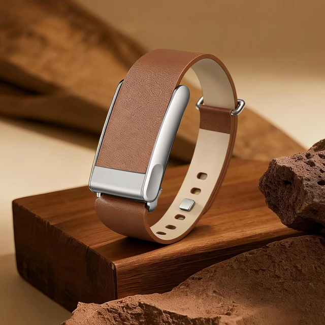 Alt view image 5 of 7 - Leather Band Compatible with Whoop 5.0 Bands One, Peak and Life/MG Genuine Leather Rugged Durable Replacement Wristbands Straps for Whoop 5.0 Band Women Men Not Compatible with Gen 4