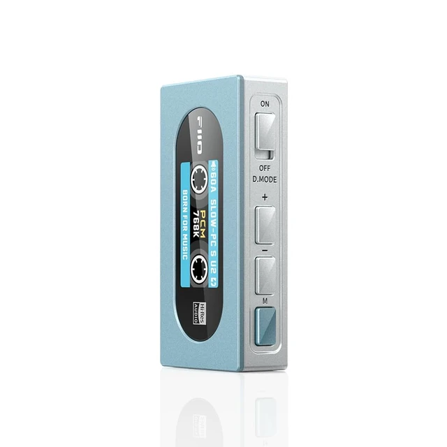 Alt view image 2 of 7 - KA15 Portable DAC and Headphone Amplifier (Blue)
